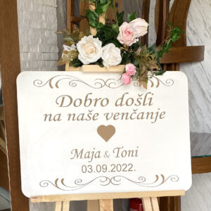 Table dobrodošlice 2
